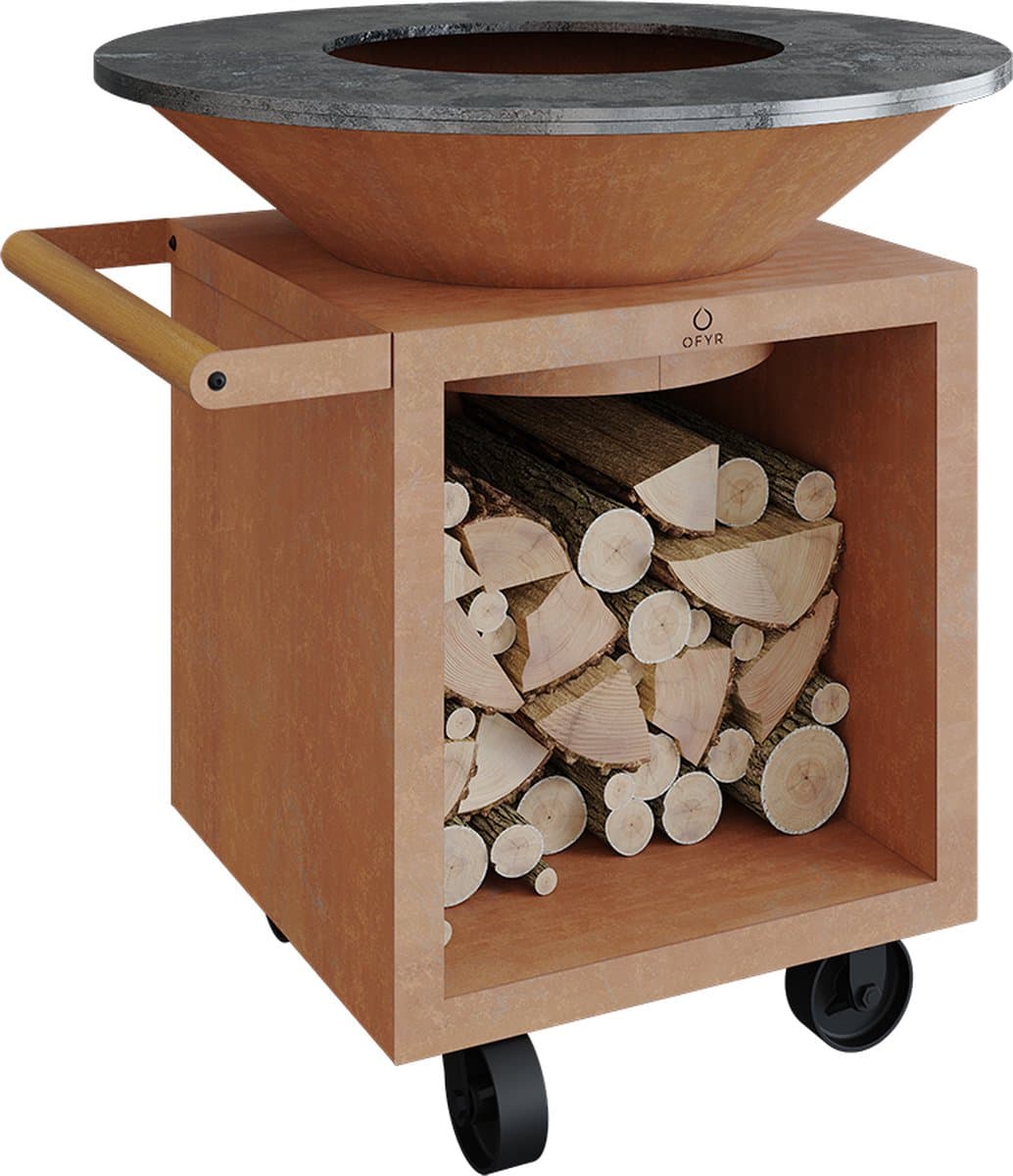 OFYR Classic Storage Corten 100-100 Pro - Ofyr - Staal - Bruin — afbeelding 1