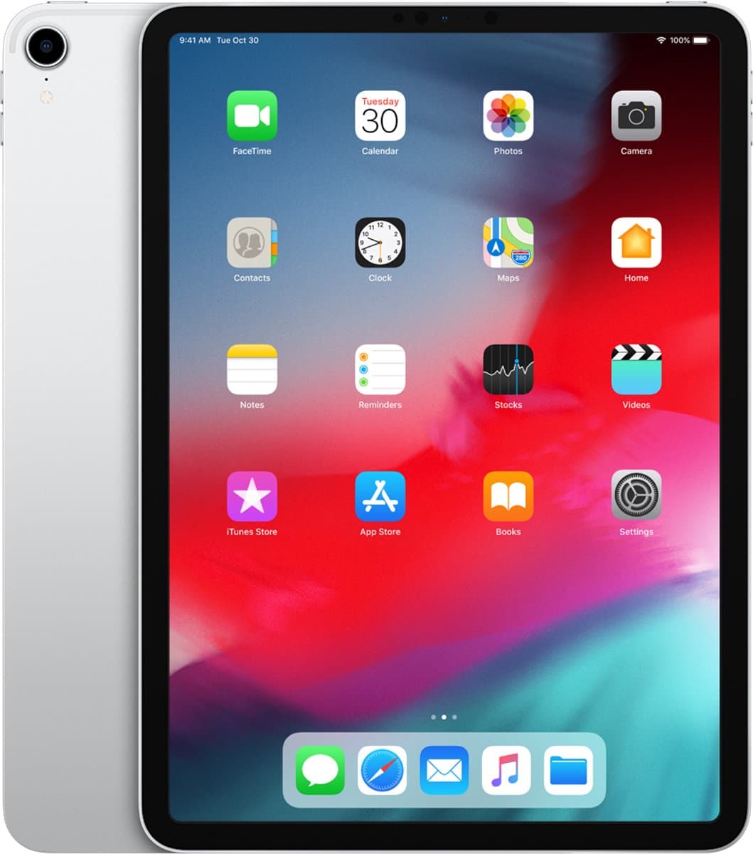 Apple-iPad-Pro-11-Wi-Fi-256GB-zilver-MTXR2FD/A — afbeelding 1
