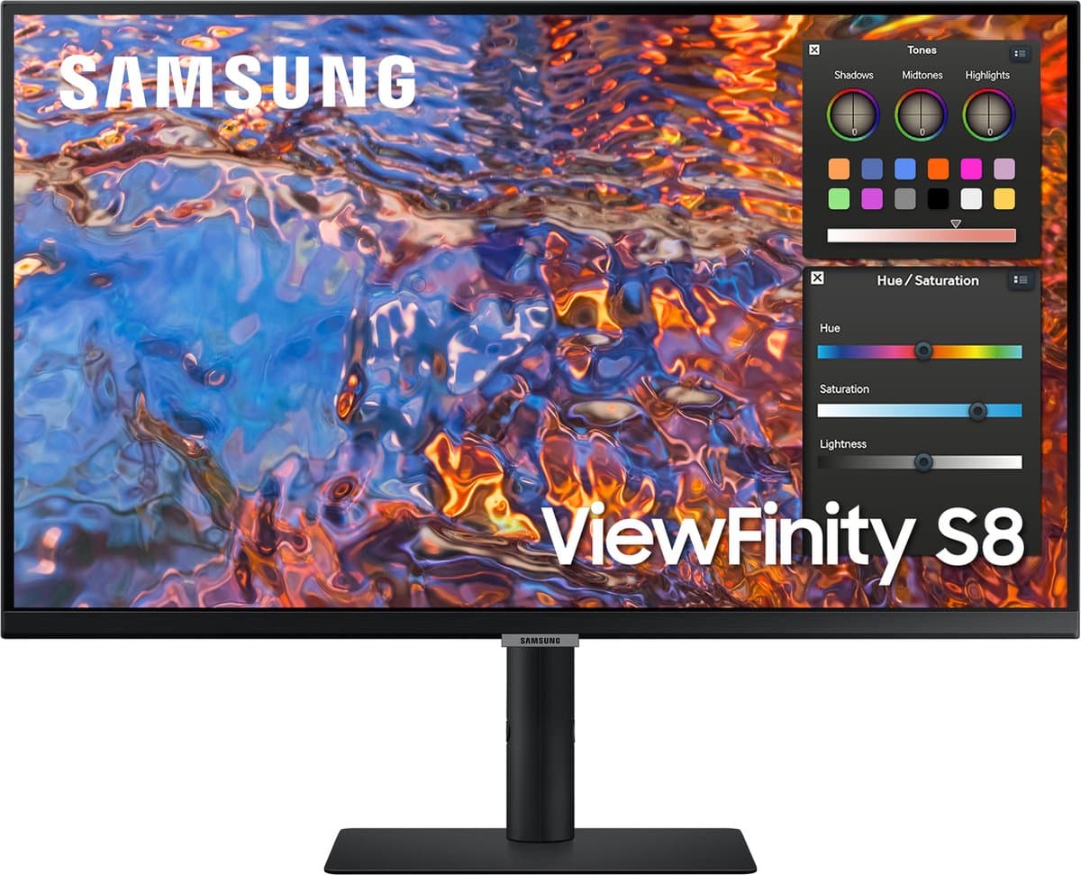 Samsung ViewFinity LS27B800PXPXEN - 4K IPS Monitor - USB-C 90w - RJ45 - 27 inch — afbeelding 1