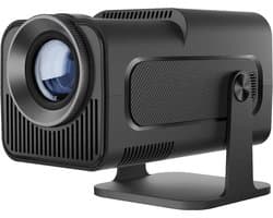 Beamer - 2024 Model - WiFi 6 Mini Beamer- Ultieme Draagbare Beamer - Projector - 4K - 390 ANSI 1080p Native Resolutie - Android - Apple