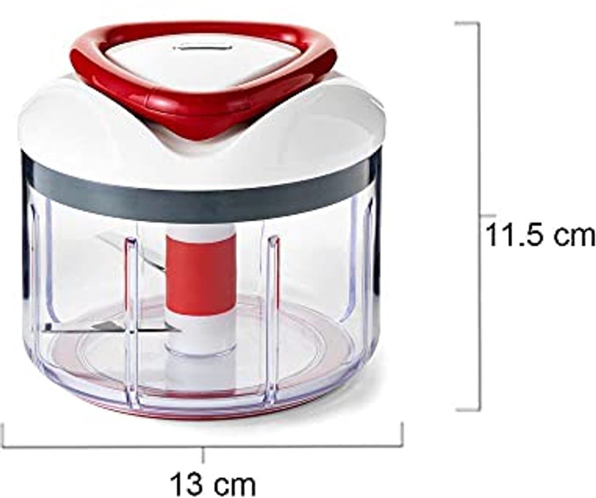 Handmatige Keukenmachine | Voedselhakker en Groentesnijder | Vaatwasserbestendig | Compact Ontwerp met 5 Jaar Garantie — afbeelding 1