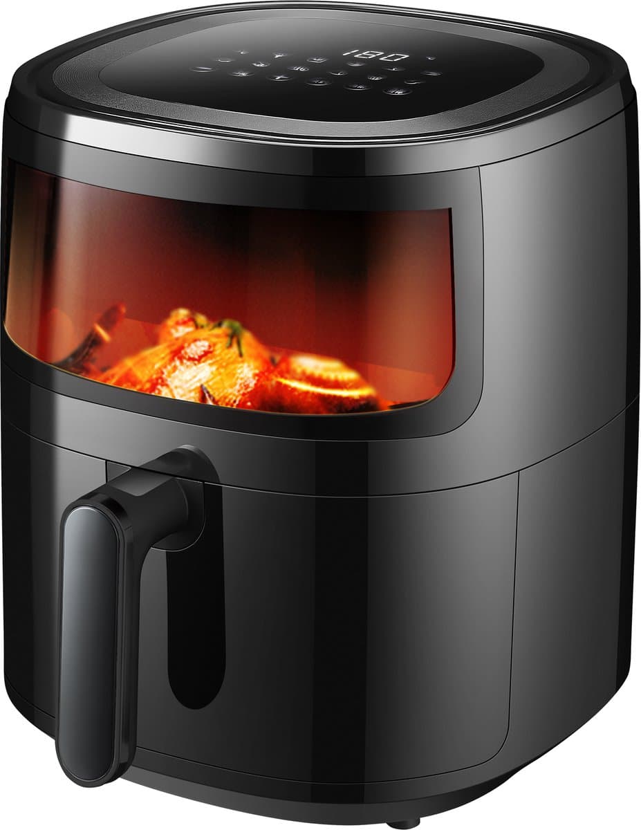 Zilan ZLN9983 Digitale Airfryer – Heteluchtfriteuse / Olievrije Friteuse – 4,5 Liter – 1500 Watt – Zwart — afbeelding 1