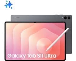 Samsung Galaxy Tab S11 Ultra - Tablet - 12GB RAM - 256GB Opslag - Grijs