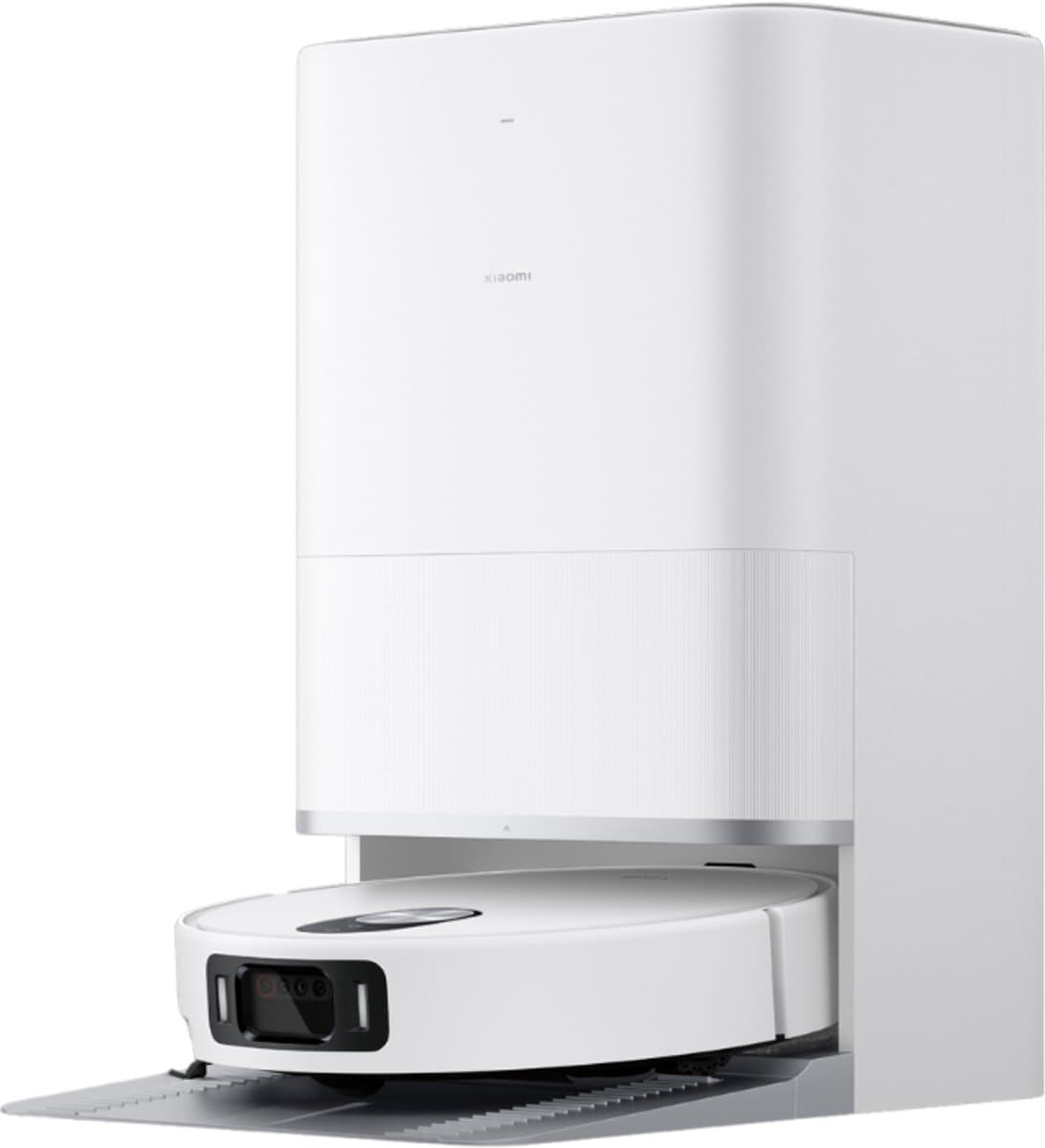 Xiaomi Robot Vacuum 5 – Robotstofzuiger met Dweilfunctie & Automatisch Leegstation – 20000Pa Zuigkracht – Ultradun Ontwerp – Uitschuifbare Dweil & Zijborstel – 80°C Zelfreiniging – Anti-klit Systeem — afbeelding 1