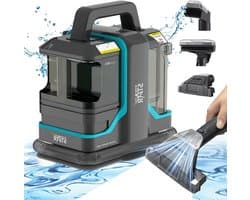 Jurrys Tapijt reiniger - Draagbaar - Machine - Cleaner - Vlekverwijdering - Geurverwijdering - ABS Materiaal - Bekleding