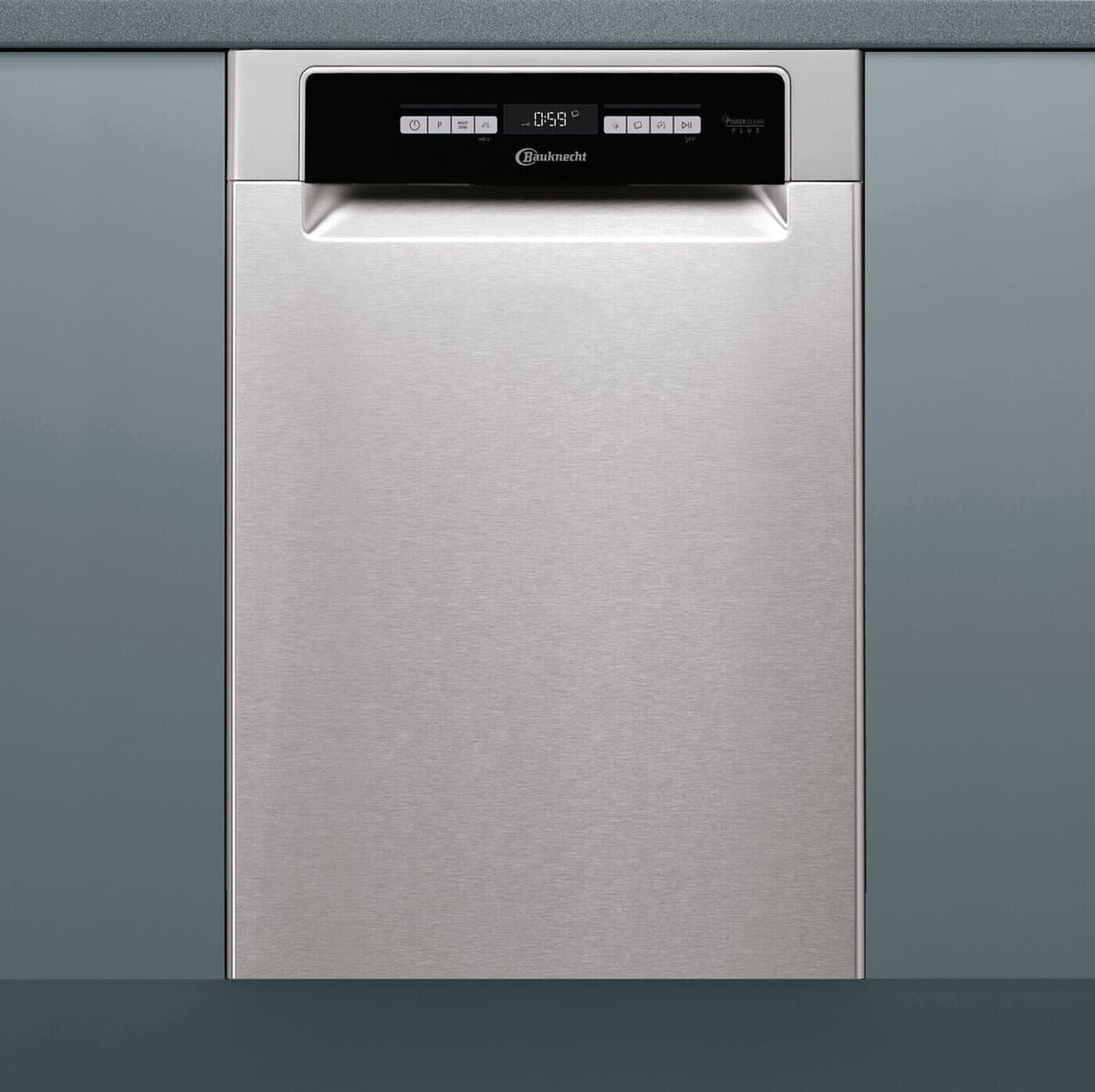 Bauknecht BSUO 3O33 PF X | Onderbouw vaatwasser | 45 cm | RVS — afbeelding 1