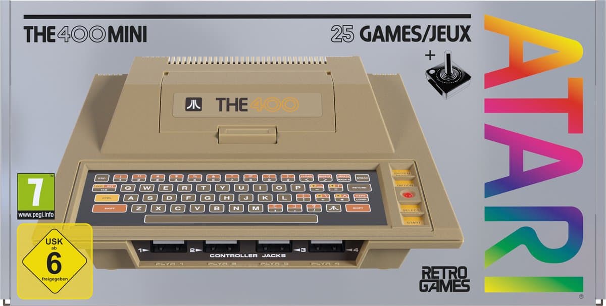 Atari THE400 - Mini Retro Game Console — afbeelding 1
