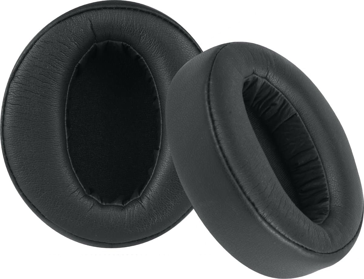 Somstyle Oorkussens Geschikt voor Sony MDR-XB950BT, XB950B1, XB950N1, XB950AP & XB950 - 2 Stuks - Zacht Foam - Eiwitleer - Zwart — afbeelding 1