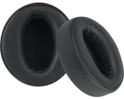Somstyle Oorkussens Geschikt voor Sony MDR-XB950BT, XB950B1, XB950N1, XB950AP & XB950 - 2 Stuks - Zacht Foam - Eiwitleer - Zwart