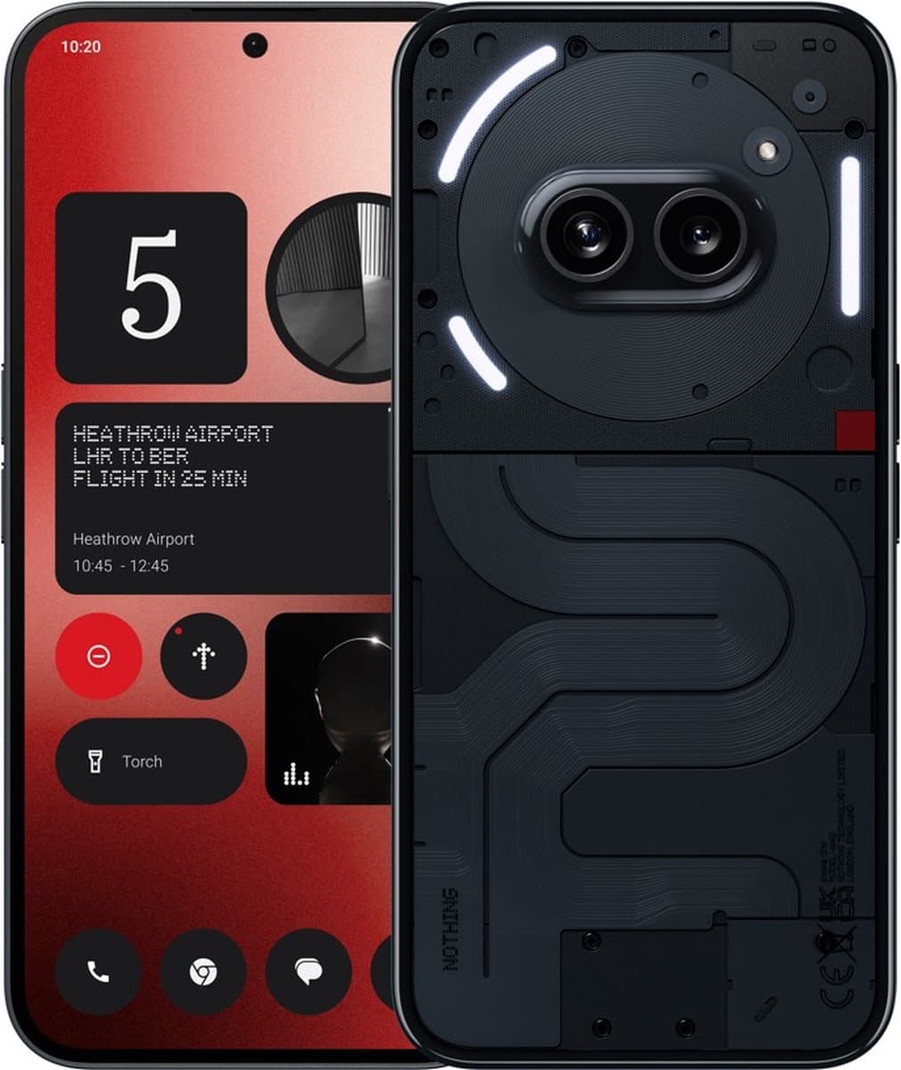 Nothing Phone (2a) - 8GB - 128GB - Black — afbeelding 1