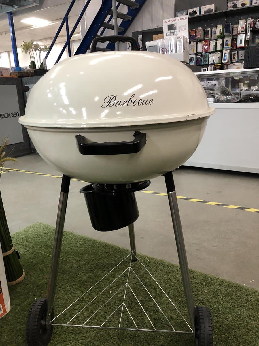 Garden Grill Kogelgrill Houtskoolbarbecue ø 57 cm. - Crème — afbeelding 1