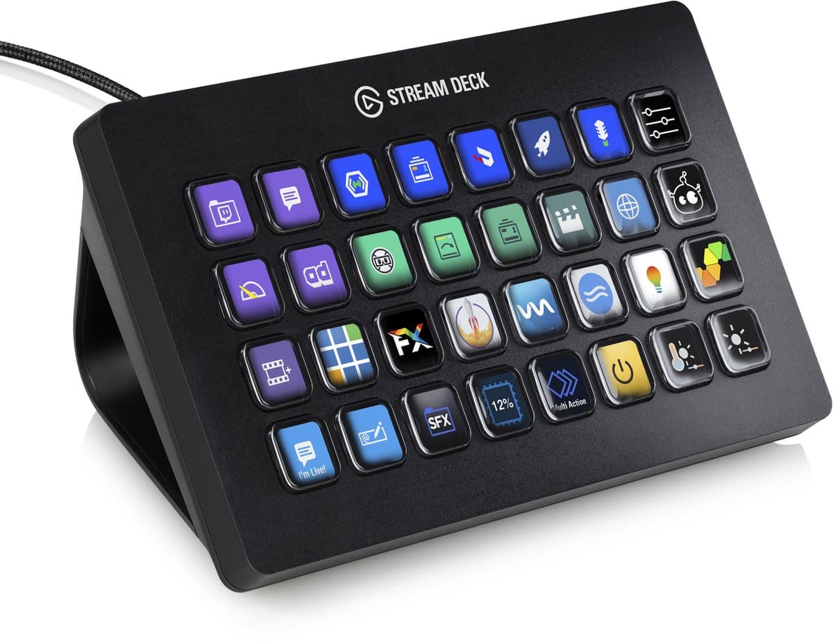 Elgato Gaming Stream Deck XL - Zwart - PC & Mac — afbeelding 1