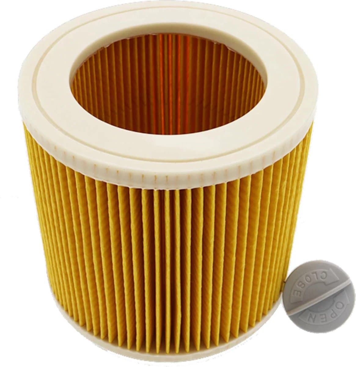 Patroonfilter geschikt voor Kärcher WD1, WD2, WD3 en A series Luchtafvoer Filter Cartridge Water stofzuiger — afbeelding 1