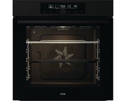 ETNA OM916MZ - Inbouwoven - Pizza oven (tot 300°C) - AirFryer - Snel Voorverwarmen - Multifunctioneel - Matzwart