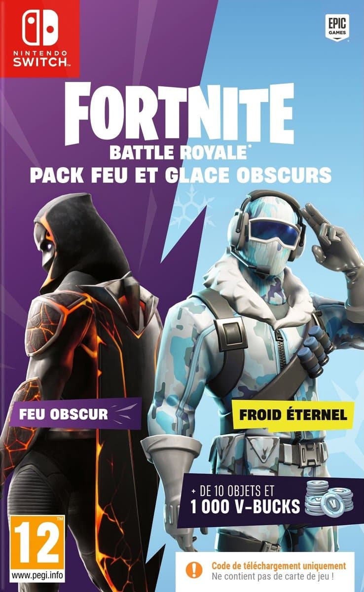 Epic Games Fortnite - Darkfire & Ice Bundle Standaard Nintendo Switch — afbeelding 1