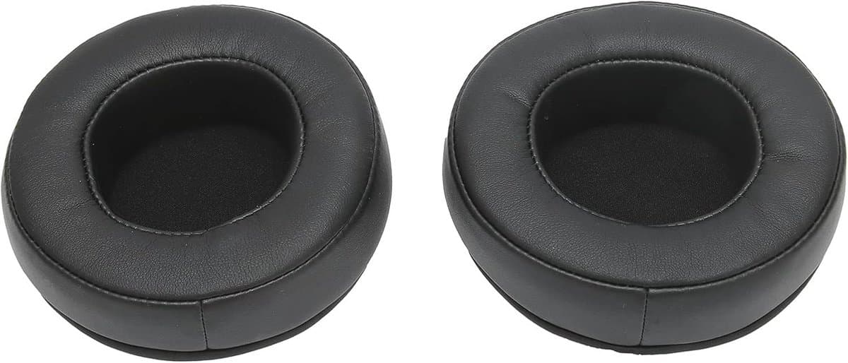 2Pcs Replacement Earbuds, 90mm Headphone Earbuds Earpad Universal Stereo Headset Earbuds Replacement Parts — afbeelding 1