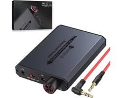 Draagbare Hifi Hoofdtelefoonversterker met Lithiumbatterij en Aluminium Oppervlak