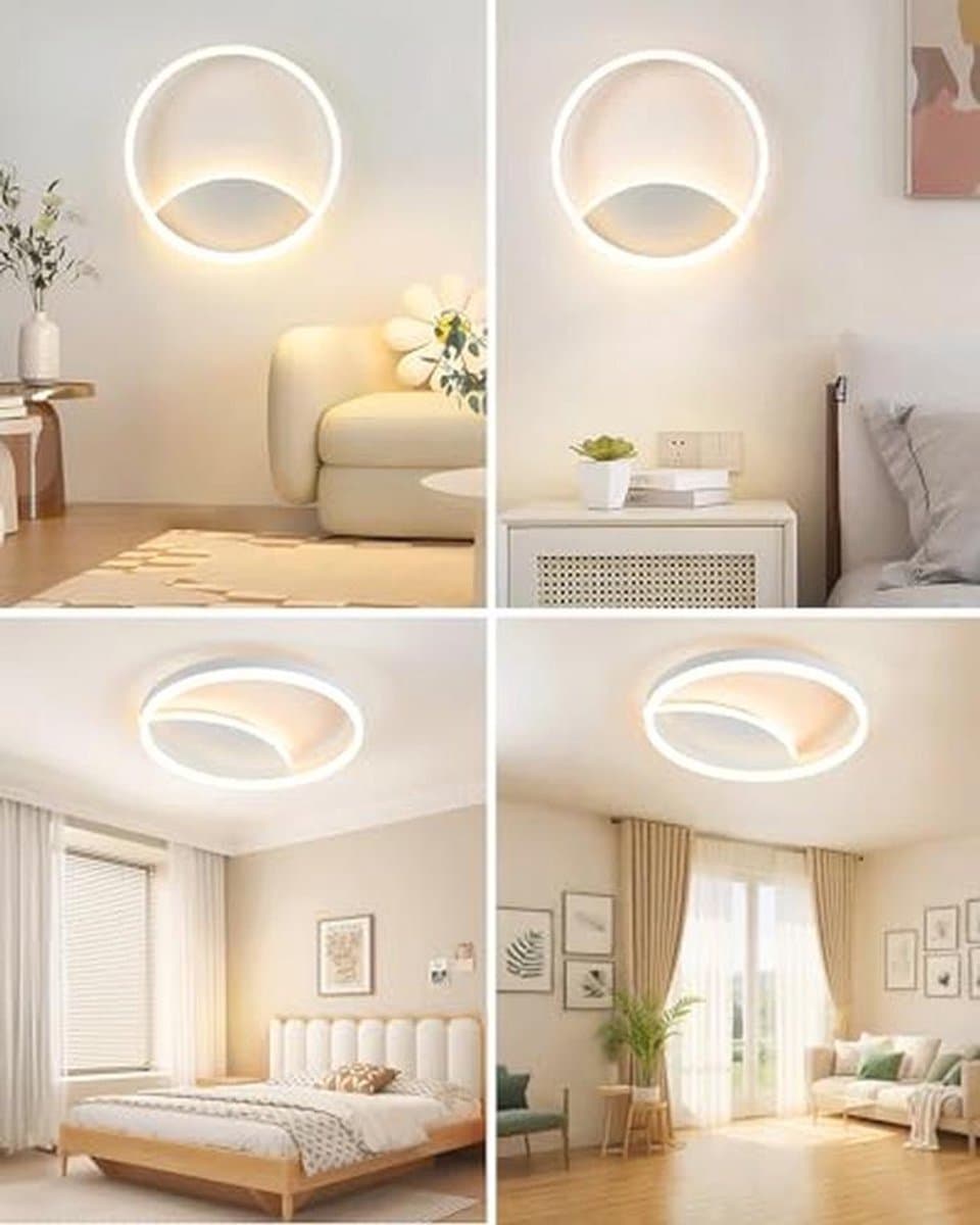 Dimbare LED plafondlamp met afstandsbediening en aanpasbare kleurtemperatuur 3000K - 6000K - 40x40cm 36W voor woonkamer, slaapkamer, keuken en meer — afbeelding 1