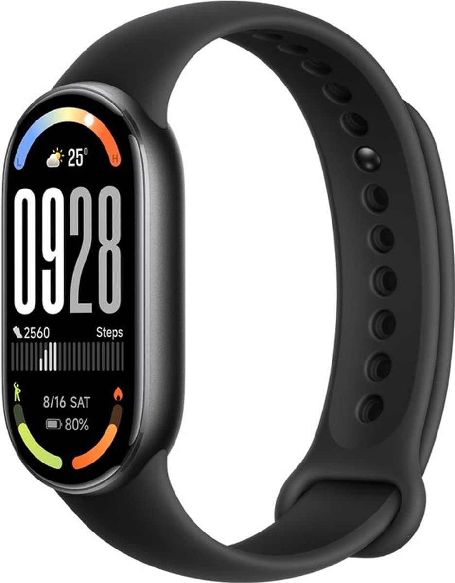 Xiaomi Smart Band 10 Activity Tracker - Fitness Tracker met AMOLED Display - Hartslag en SpO2 Meting - Slaap en Sporttracking - Midnight Zwart — afbeelding 1