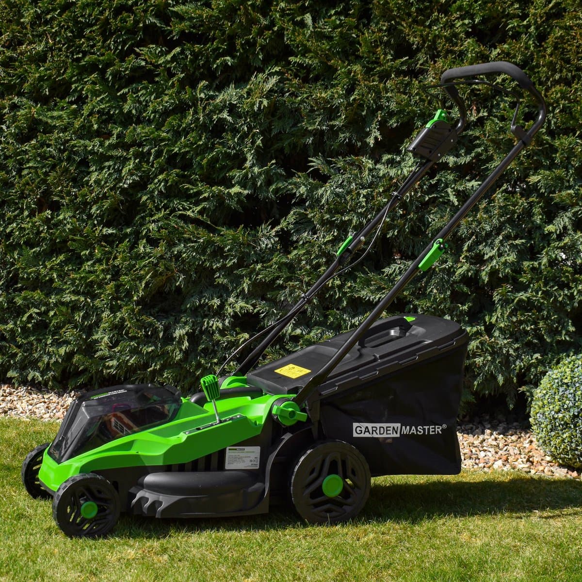Garden Master® 40V Draadloze Grasmaaier - Dubbele 4Ah Accu en Lader inbegrepen - 38cm Maaibreedte - 42L Grasopvang - Verstelbare maaihoogte - Compact en lichtgewicht — afbeelding 1
