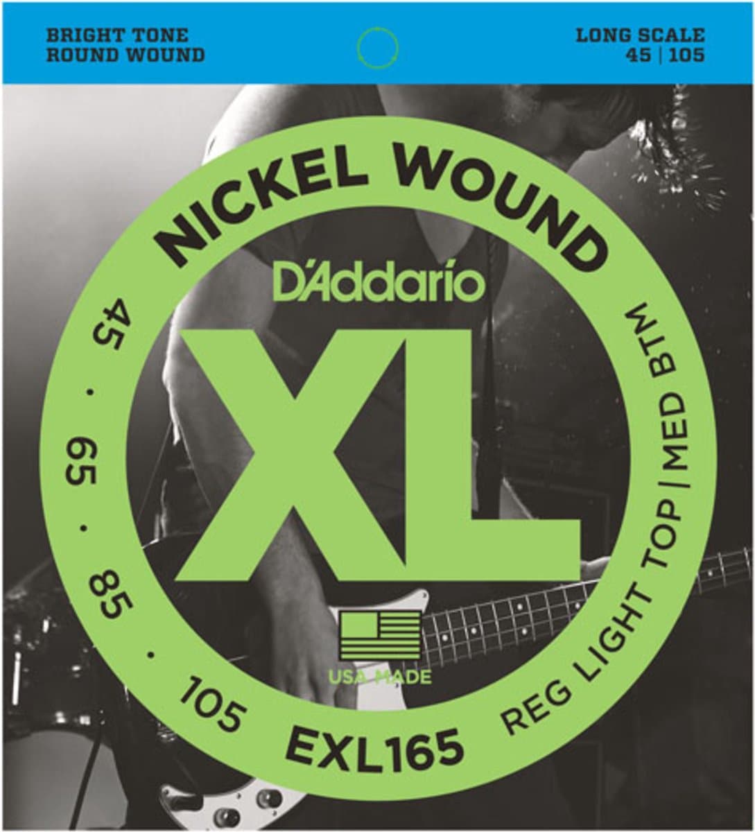 D'Addario EXL165 Nickel Wound Bassnaren (45-105) — afbeelding 1