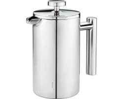 Cafetière/French Press, RVS, Dubbelwandig, 0.6 L, 20 jaar garantie - GEFU | GUSTAVO