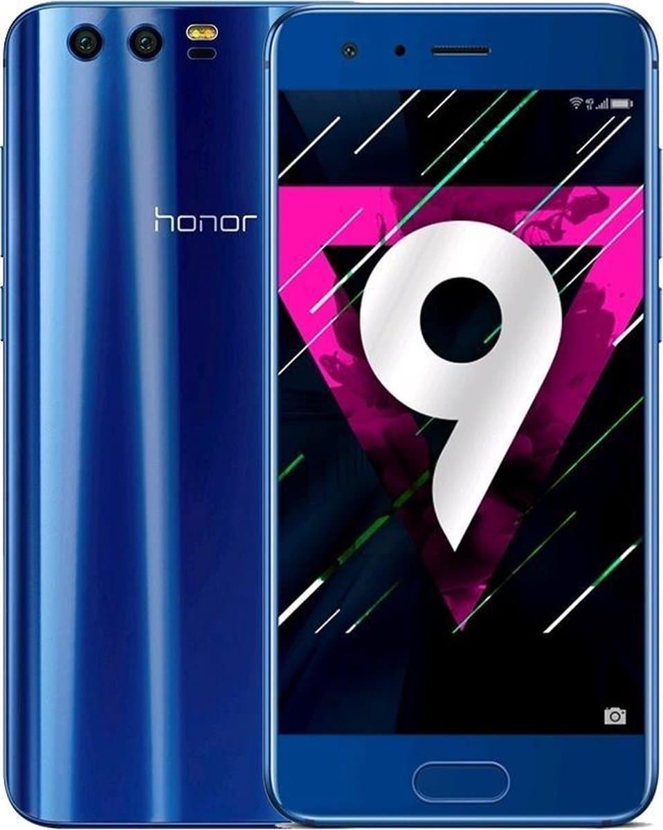 Honor 9- 4G - 64GB - Dual Sim - Blauw — afbeelding 1