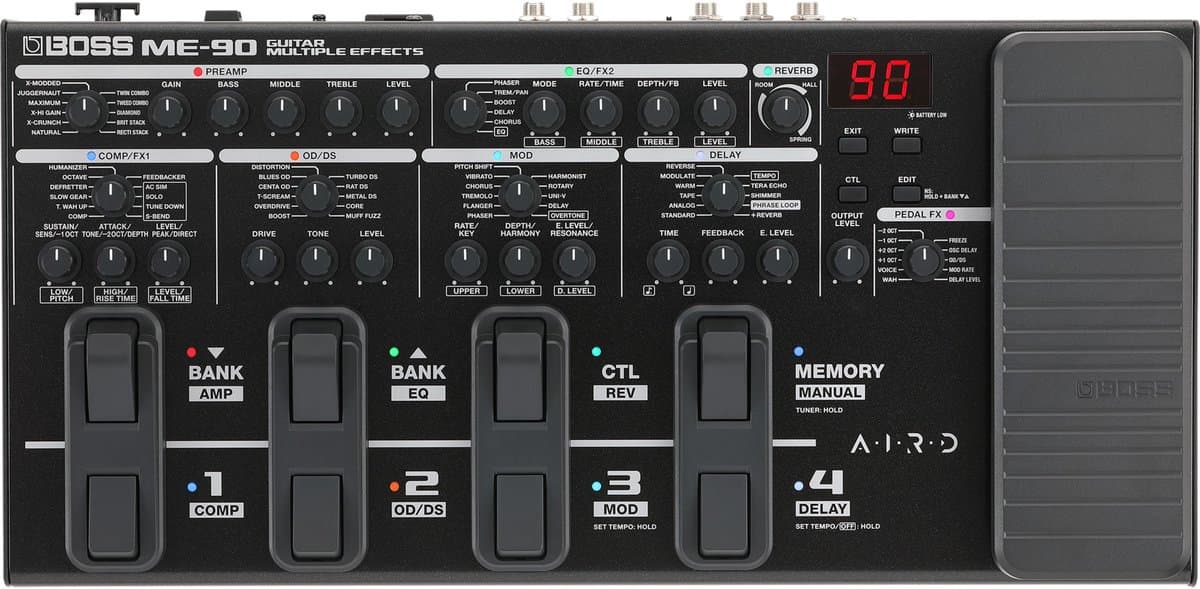 Boss ME-90 - Gitaar multi-effectprocessor - Zwart — afbeelding 1