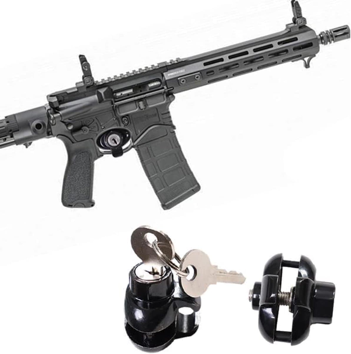 3 Pcs Weapon Lock Gun Lock Gun Lock Gun Lock Gun Hunting Shooting Accessory - ShopVlot — afbeelding 1