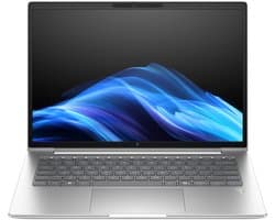 HP EliteBook 6 G1i 14 AI PC Intel Core Ultra 5 235U Laptop 35,6 cm (14) WUXGA 16 GB DDR5-SDRAM 512 GB SSD Wi-Fi 6E (802.11ax) Windows 11 Pro Zilver QWERTY