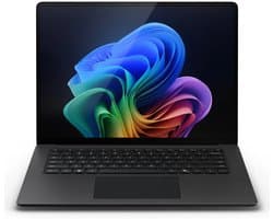 Microsoft Surface Laptop 8 Copilot+ PC Intel Core Ultra 5 335 38,1 cm (15) Touchscreen 32 GB LPDDR5x-SDRAM 512 GB SSD Wi-Fi 7 (802.11be) Windows 11 Pro Zwart QWERTY