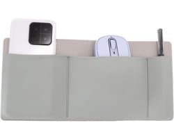 Externe Harde Schijf Houder - Reis Organizer Tas - Apparaten Organiseren - Duurzaam Stretchweefsel - 27 x 13 cm - Grijs