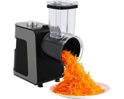 Elektrische Groentesnijder - Keukenmachine Rasp - Snel Groenten Snijden - 1000W Krachtige Motor - 10 Messen - Zwart