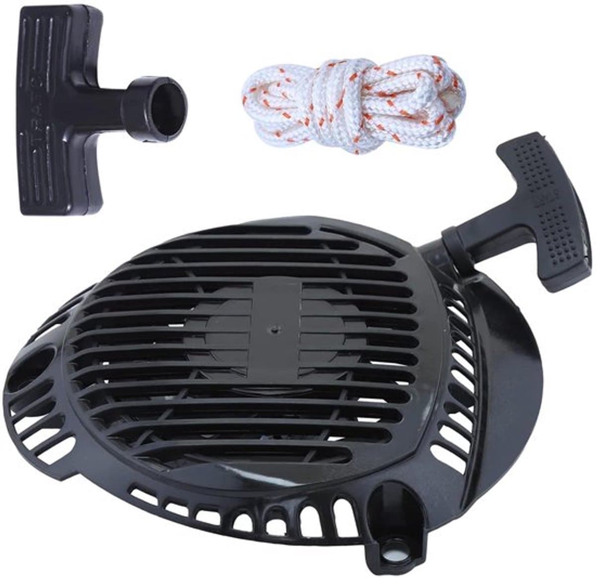 Recoil starter met trekkoord voor Kohler 14 165 20 1416520S motoren, geschikt voor XT650 en XT675 grasmaaiers, voor eenvoudig starten en duurzame prestaties — afbeelding 1