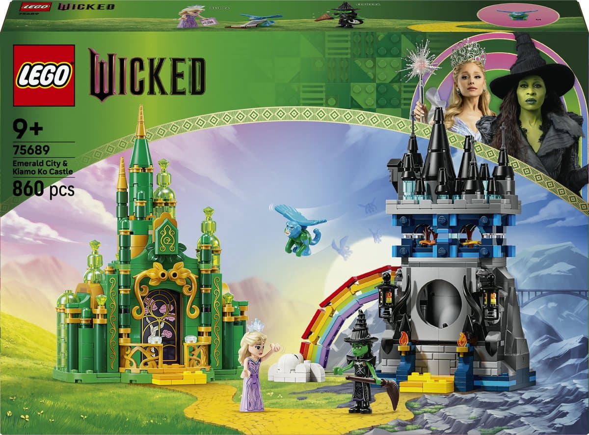 LEGO Wicked - Emerald City en Kiamo Ko kasteel Constructiespeelgoed — afbeelding 1