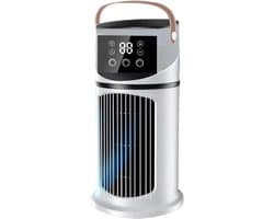 Draagbare Airco - Mini Koeler - Ruimte Koelen - 9 Snelheden - 28 x 17 x 28 cm - Wit