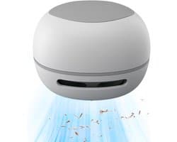 Bureaustofzuiger - Kleine stofzuiger - Bureau opruimen - USB oplaadbaar - 8.4 cm hoog - Wit