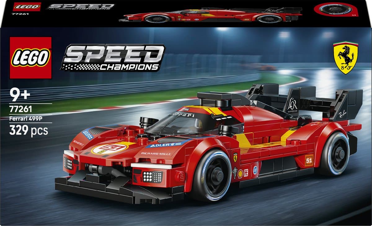 LEGO Speed Champions - Ferrari 499P Constructiespeelgoed — afbeelding 1