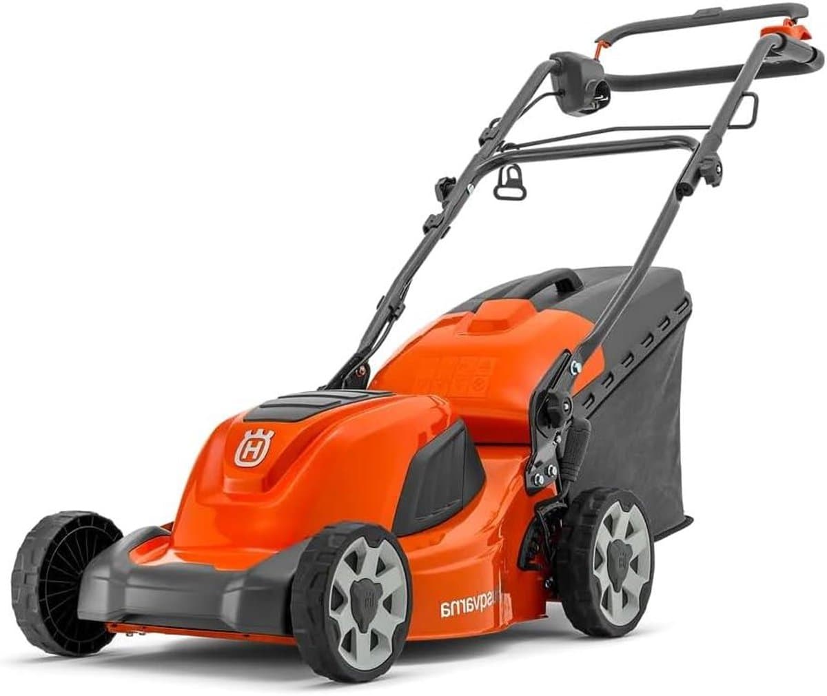 Elektrische Grasmaaier - Graskantmaaier Duwmaaier - Gazon Onderhouden - Originele Kwaliteit - 41 cm Snijbreedte - Oranje — afbeelding 1