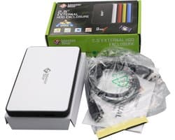 Externe Harde Schijf - Draagbare Opslag - Bestanden Opslaan - Supersnelle USB 3.0 - 1TB Capaciteit - Wit