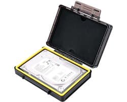 OmGoods - Dailygoody - Harde Schijf Beschermhoes - Schokbestendig - Robuust 3,5 inch - Stapelbaar en Staand - Antistatisch - Geschikt voor Samsung WD Seagate To...