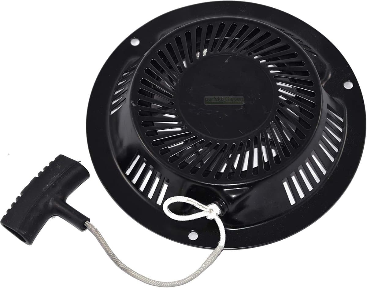 Trekstarter Grasmaaier - Startmechanisme Motor - Onderhoud Tuin - Precisie Pasvorm - 168mm Afstand Gaten - Zwart — afbeelding 1