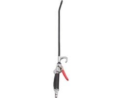 Pneumatische Luchtstofzuiger - Stofblazer Tool - Efficiënt Reinigen - Hoge Sterkte Pijp - 50 cm Bereik - Zilver — afbeelding 1