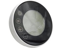 Digitale Thermostaatho - Slimme Thermostaa - Verwarming Regelen - Wifi App Bediening - 87x87x42mm - Zwart