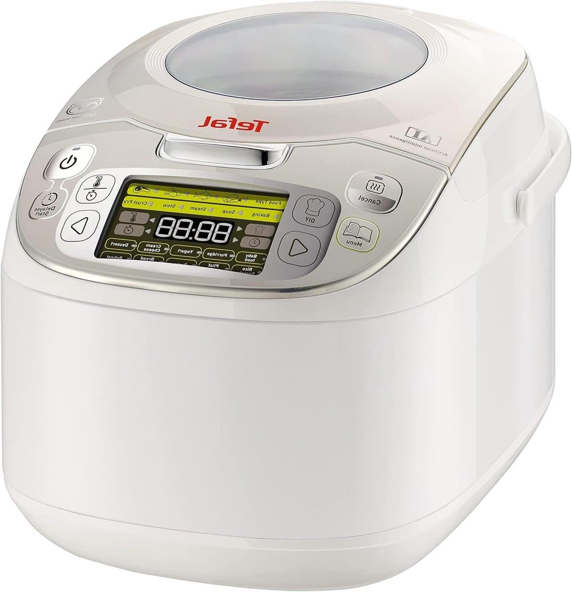 Elektrische Multicooker - Alles Eter - Veelzijdige Maaltijden - 45 Programma's - 5 Liter - Wit — afbeelding 1