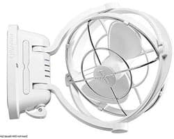 Ventilator - Sirocco ventilator - Koelte Creëren - Oscillerend - 12/24 Volt - Wit