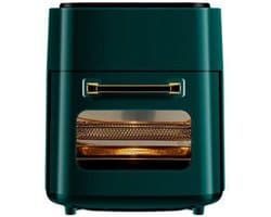 15L Smart Air Fryer Oven Olievrij Hetelucht Bakken Touchscreen Elektrische Airfryer Machine Met Multi Gegrilde Accessoires, 360 ° Hetelucht Friteuse, Wit little surprise