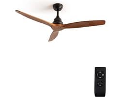 ApexArte® Plafondventilator met Verlichting - Plafonniere - Plafondlamp
