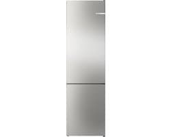 Bosch KGN392I1F - Serie 4 - Koel-vriescombinatie - RVS - 10% zuiniger dan energielabel A - Zeer stil - Total No Frost Nooit meer ontdooien - VitaFresh XXL 0°C: houd etenswaren langer vers met extra ruime vershoudlades — afbeelding 1