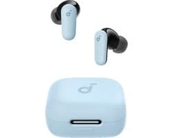 soundcore P30i by Anker Noise Cancelling Earbuds - Slimme noise cancelling - Krachtige bas - 45 uur speeltijd - 2-in-1 houder - IP54 draadloze oordopjes - Bluetooth 5.4 - App-bediening TD